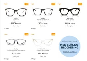 smartbuy glasögon dam herr utan styrka fönserglas eller klarglas